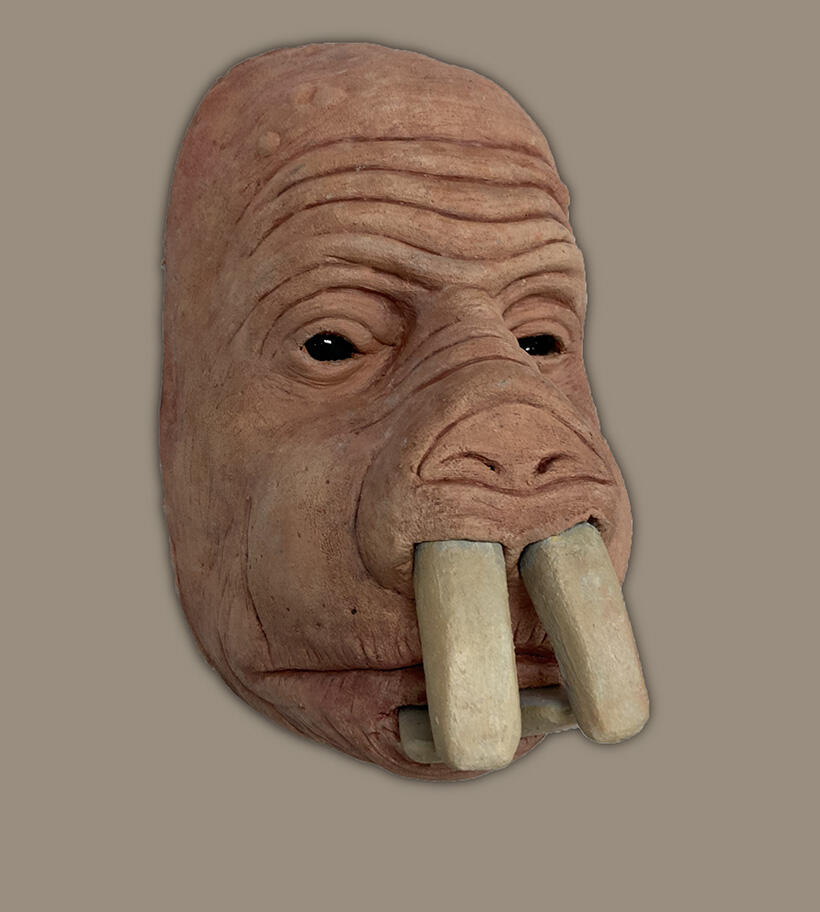 Mole-Man Latex Mask